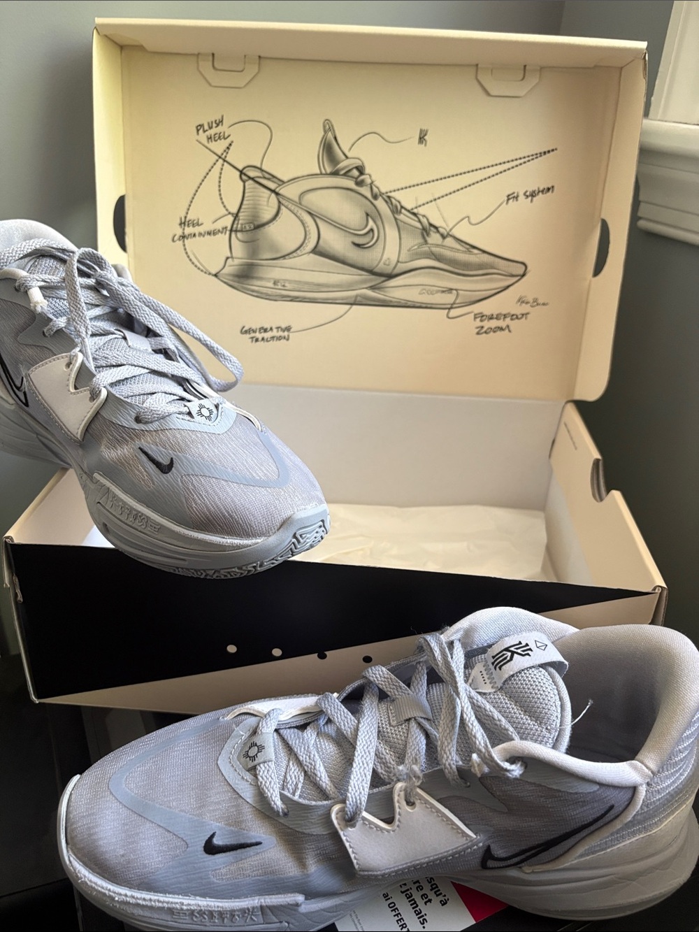 Kyrie Low 5 TB selling for $400 on StockX!